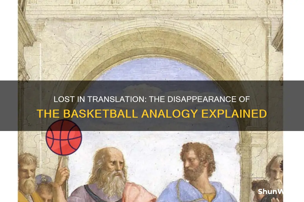 what happened to the basketball analogy