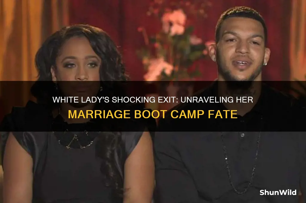 what happened to the white lady on marriage boot camp