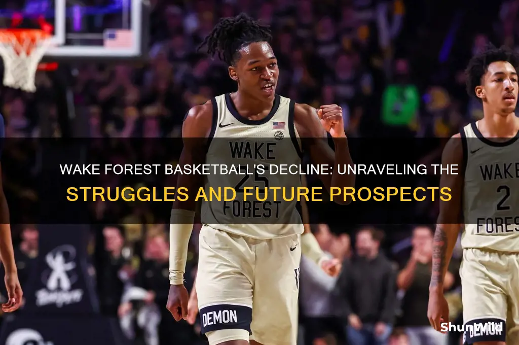 what happened to wake forest basketball