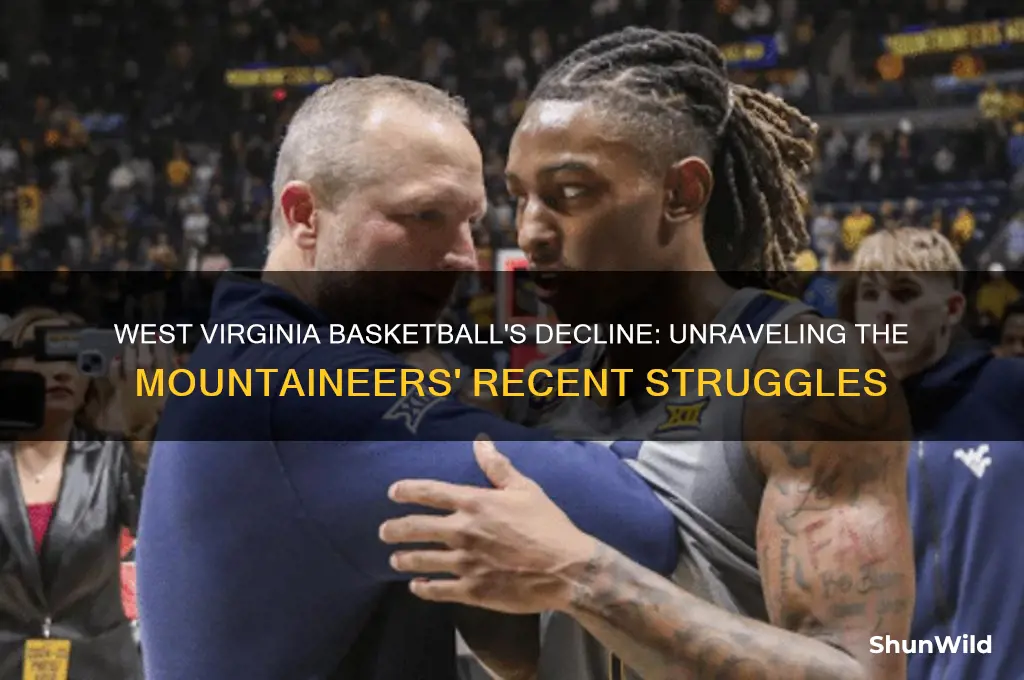 what happened to west virginia basketball