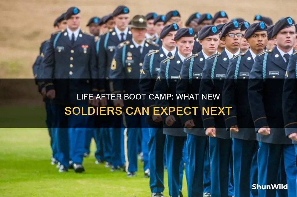 what happens after army boot camp graduation