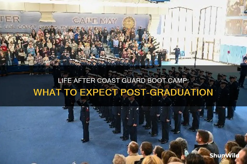 what happens after coast guard boot camp graduation
