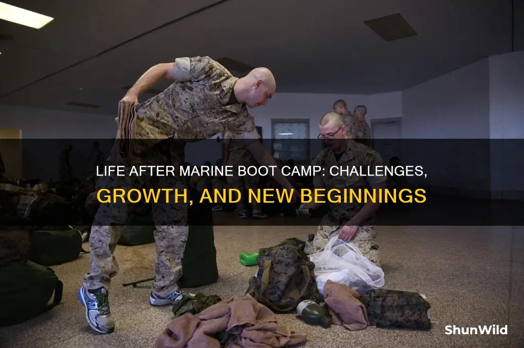 what happens after marined boot camp