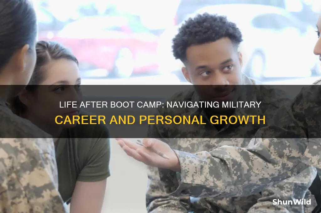 what happens after military boot camp