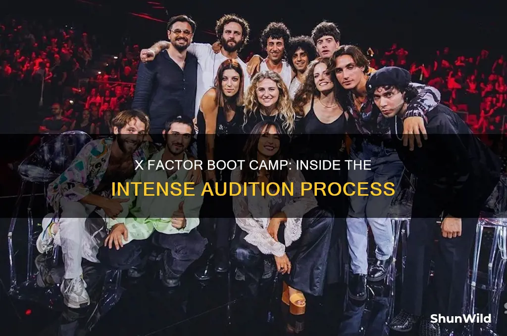 what happens at boot camp x factor