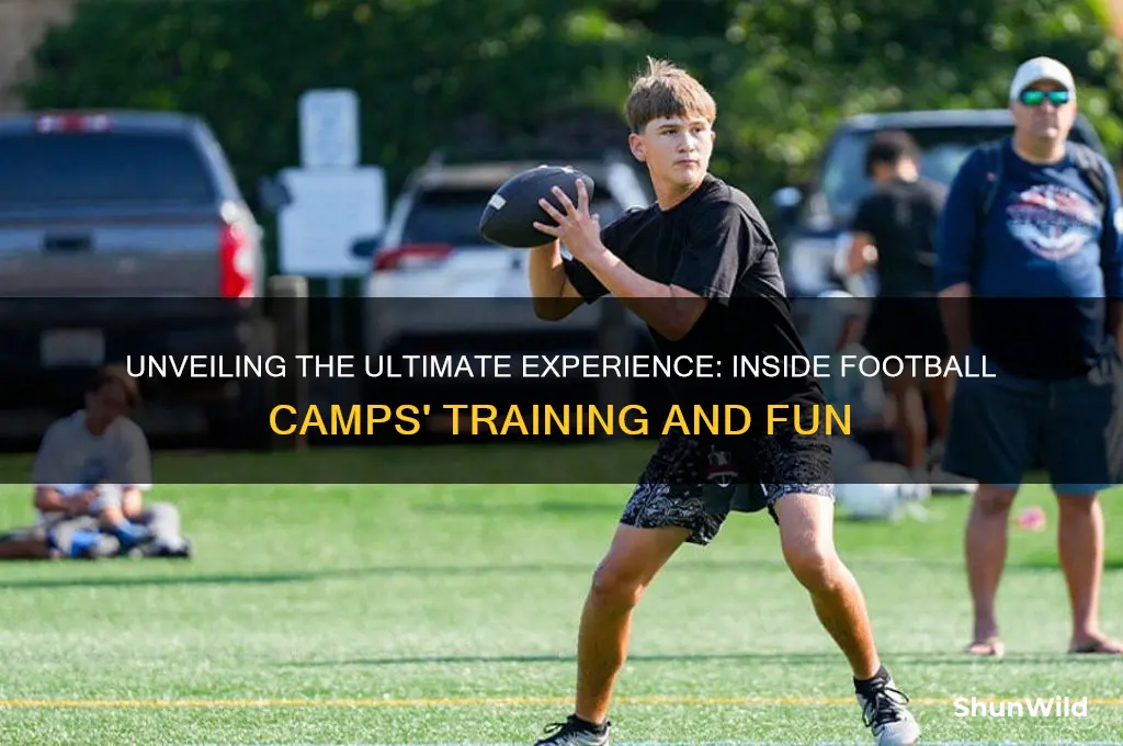what happens at football camps