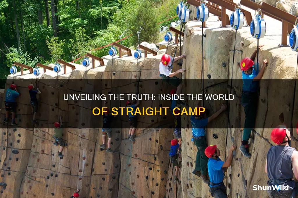 what happens at straight camp