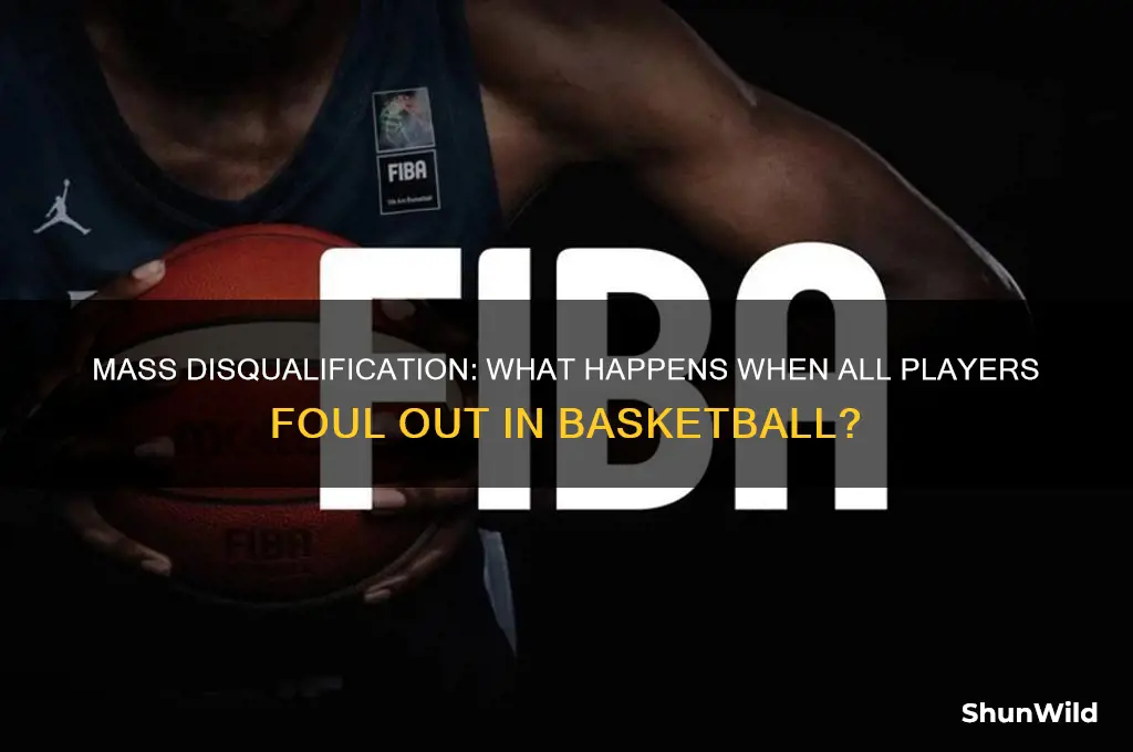 what happens if everyone fouls out in basketball