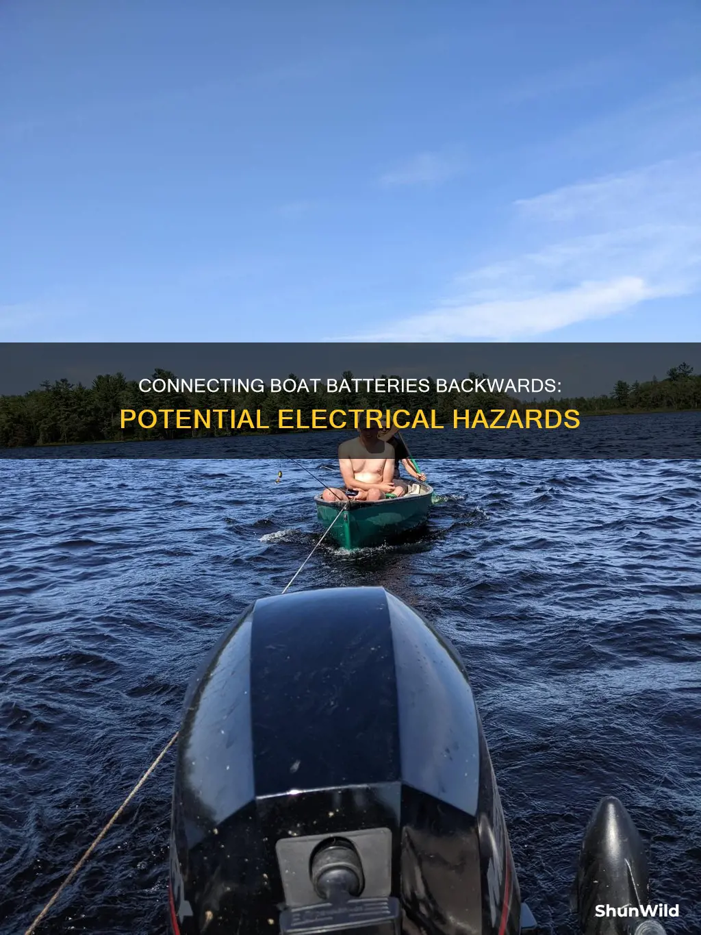 what happens if I connect my boat battery backwards
