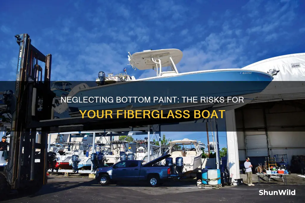 what happens if I dont bottom paint fiberglass boat