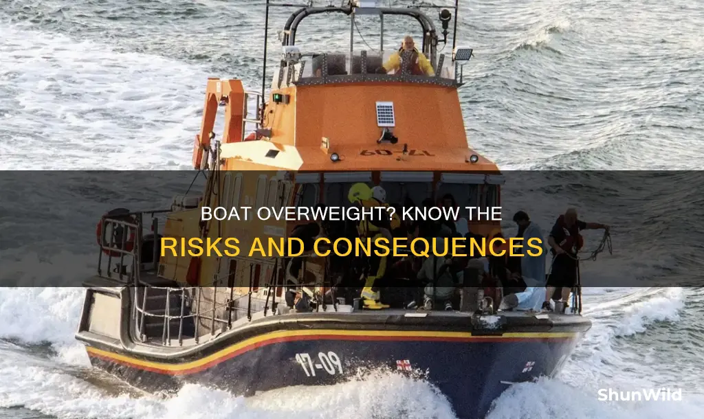 what happens if I go over boat weioght limit