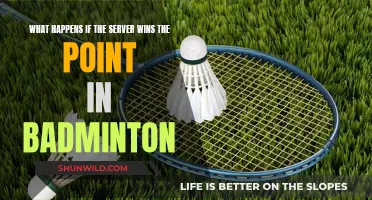 How Servers Gain Advantage in Badminton