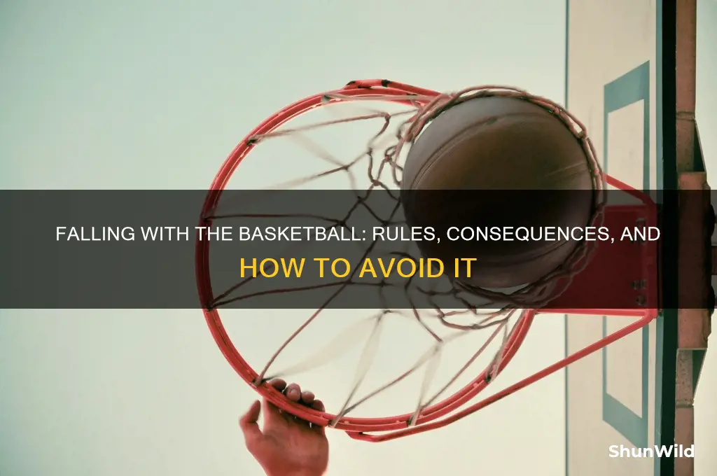 what happens if u fall with thr ball basketball