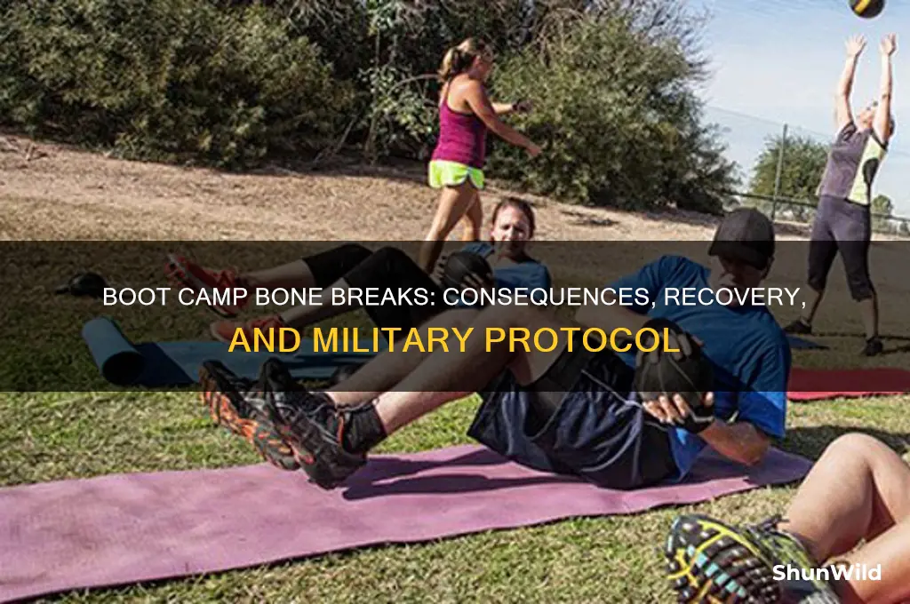 what happens if you break a bone in boot camp