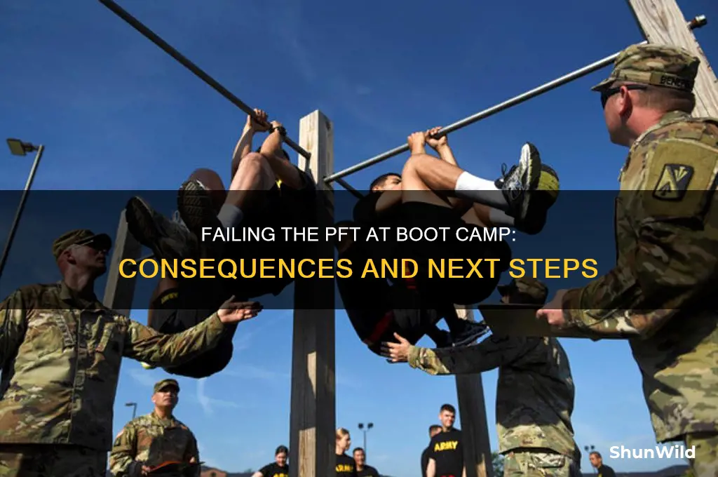 what happens if you cant complete pft at boot camp