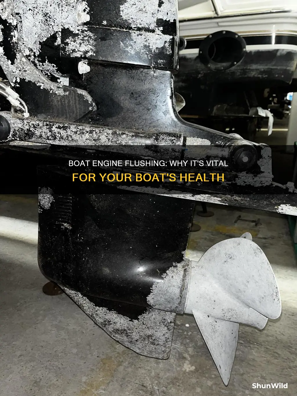 what happens if you dont flush boat engine