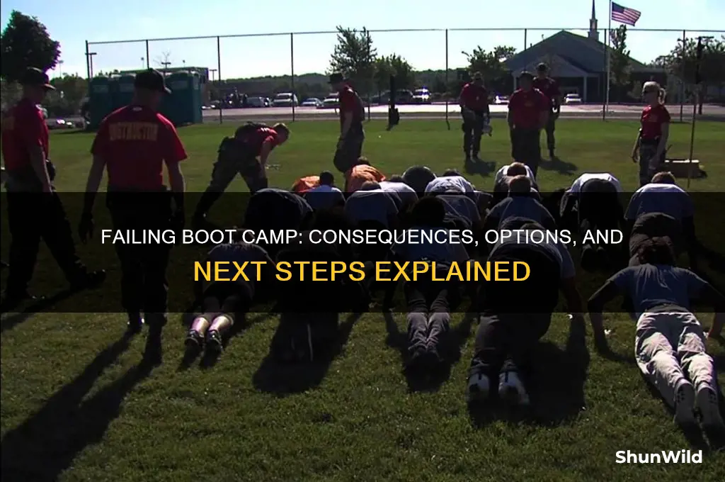 what happens if you fail boot camp