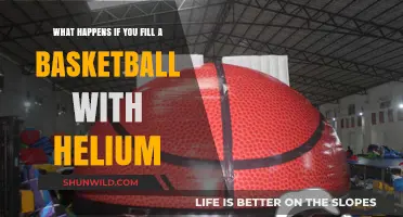 Helium-Filled Basketball: Unpredictable Bounces and Airborne Surprises Explained