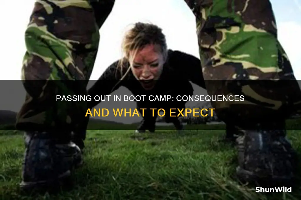 what happens if you pass out in boot camp