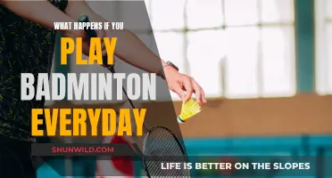 Badminton Benefits: Daily Play, Healthy Gain