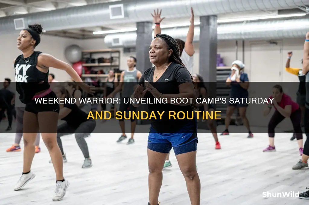 what happens on satursdays and sundays during boot camp