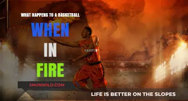 Basketball in Flames: How Fire Destroys a Basketball's Structure