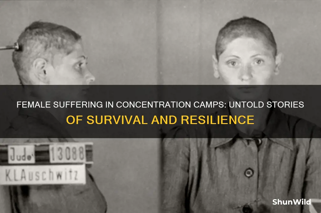 what happens to females in concentration camps