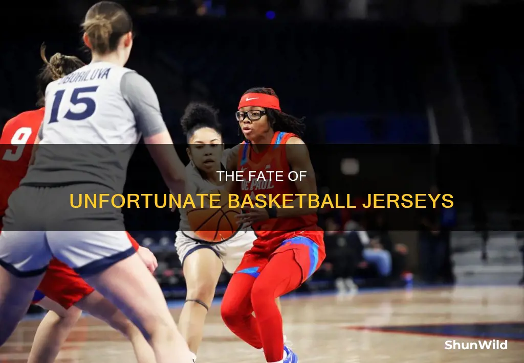 what happens to jerseys of the losers of basketball tournament