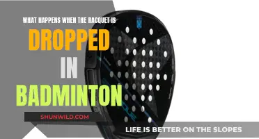 How Dropping Your Racquet Affects Badminton Play