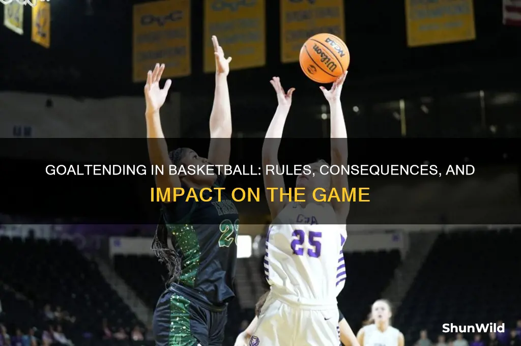 what happens when you goaltending in basketball