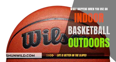 Outdoor Basketball: Indoor Balls' Performance and Durability