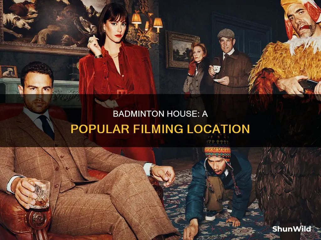 what has been filmed at badminton house