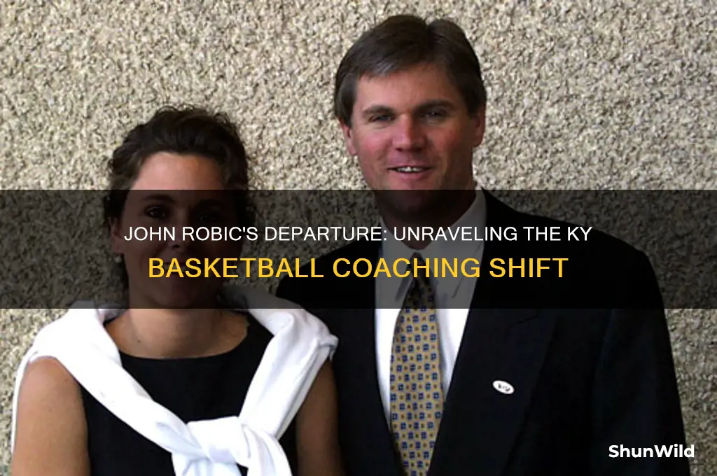what has happened to john robic at ky basketball
