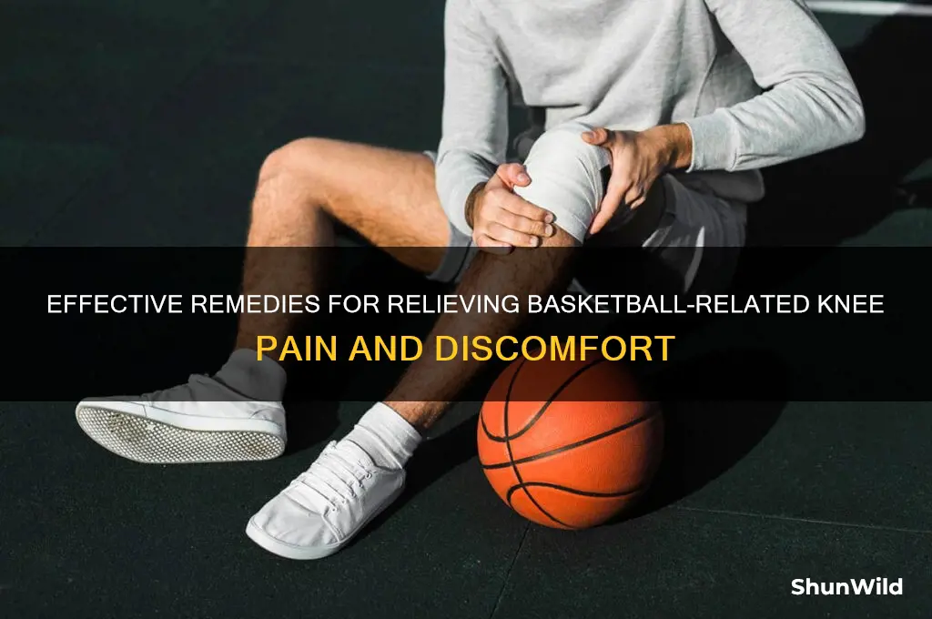 what helps basketball knee pain