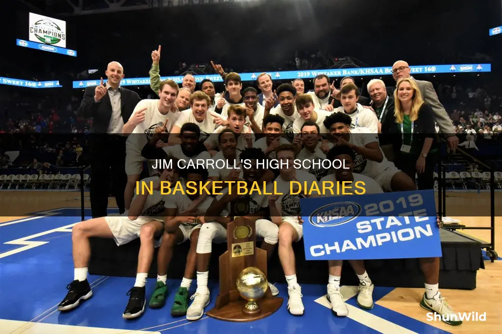 what high school did jim carroll attend in basketball diaries