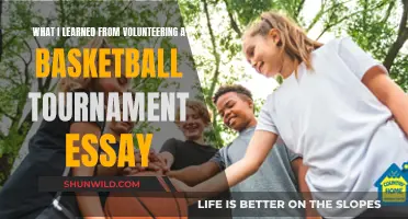 Volunteering at Basketball Tournaments: Lessons and Rewards