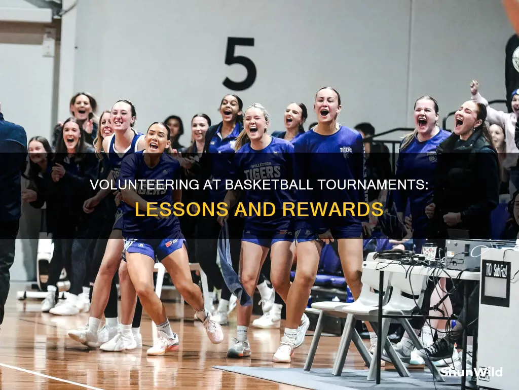 what i learned from volunteering a basketball tournament essay