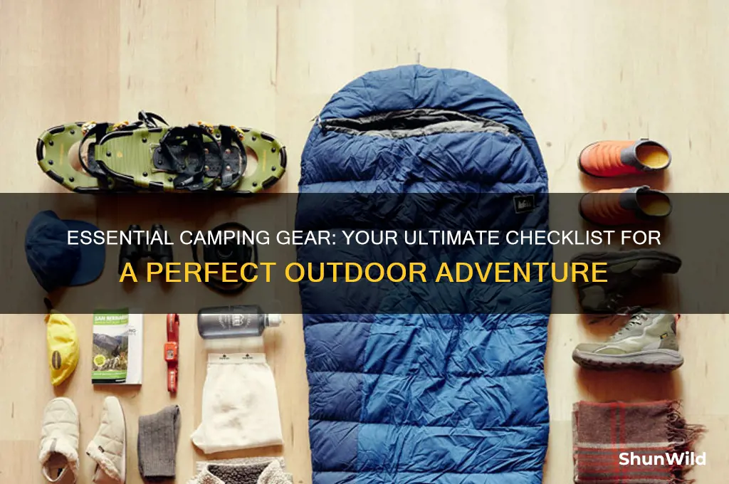 what i need to camp