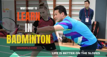 Badminton Skills: My Learning Journey