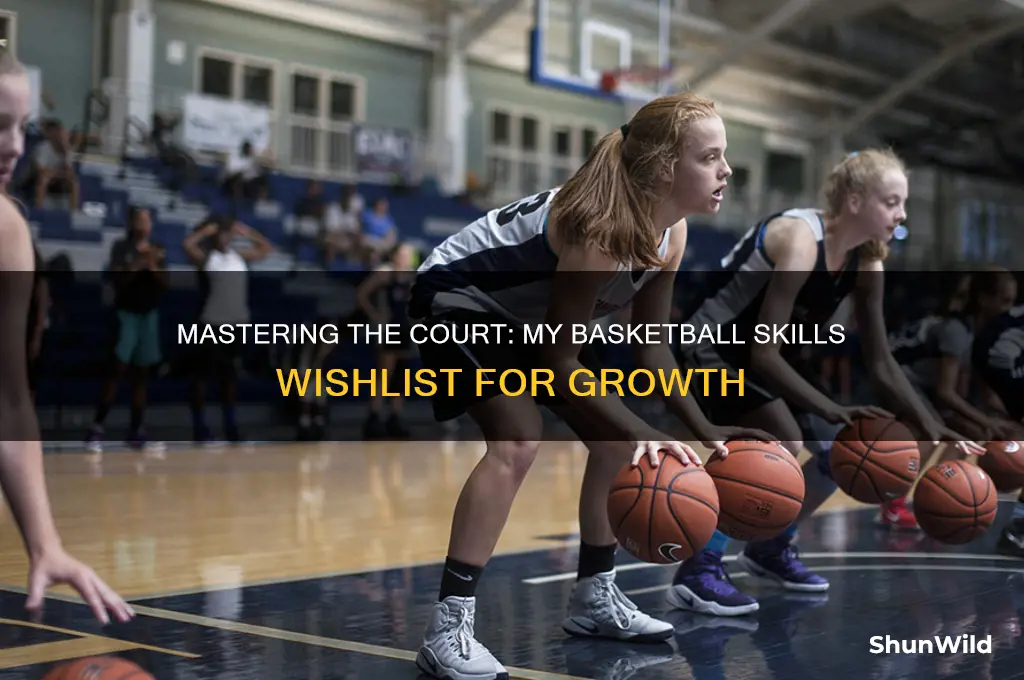 what i want to learn in basketball