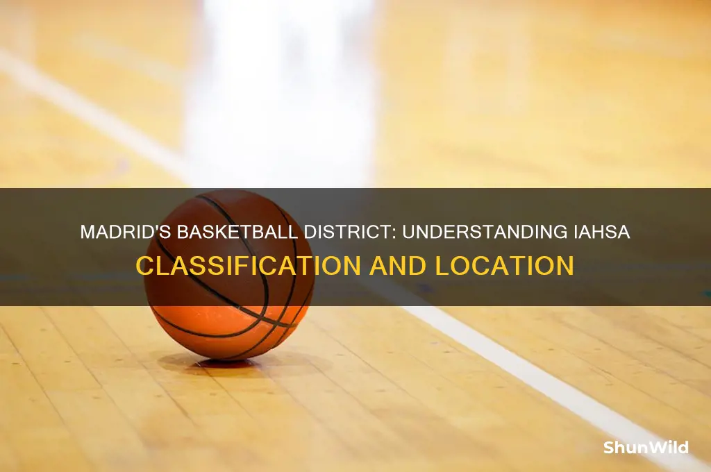 what iahsaa district is madrid in for basketball