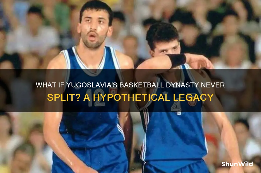what if yugoslavavia basketball