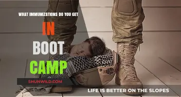 Essential Immunizations Received During Military Boot Camp Training