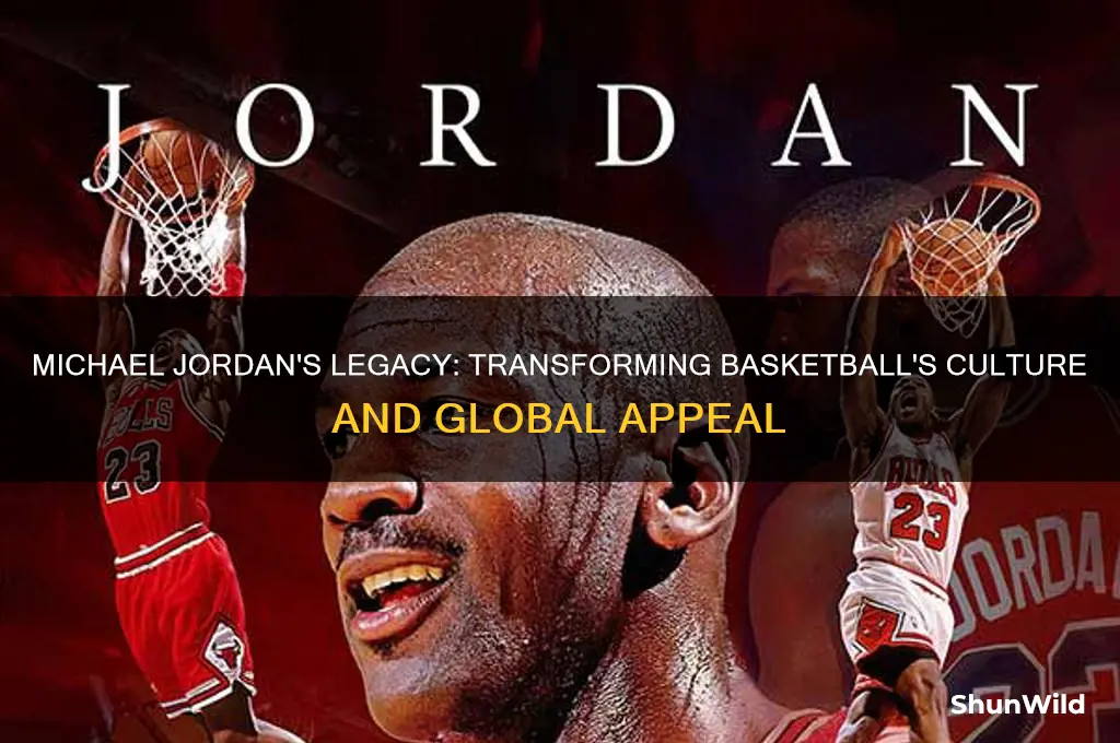 what impact did michael jordan have on basketball