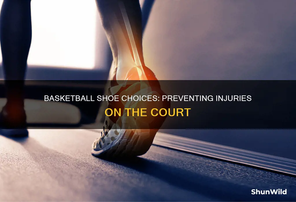 what injuries can you get from basketball in bad shoes
