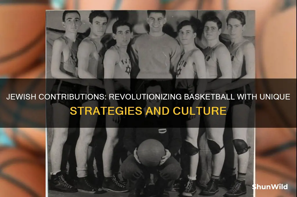 what innovation did jews bring to basketball