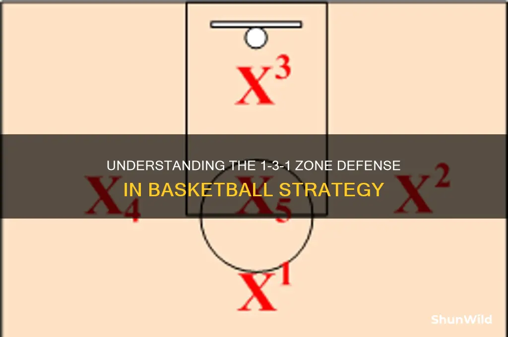 what is 1-3 zone basketball