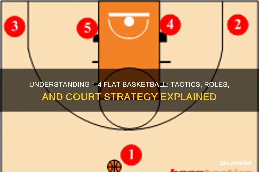what is 1-4 flat basketball