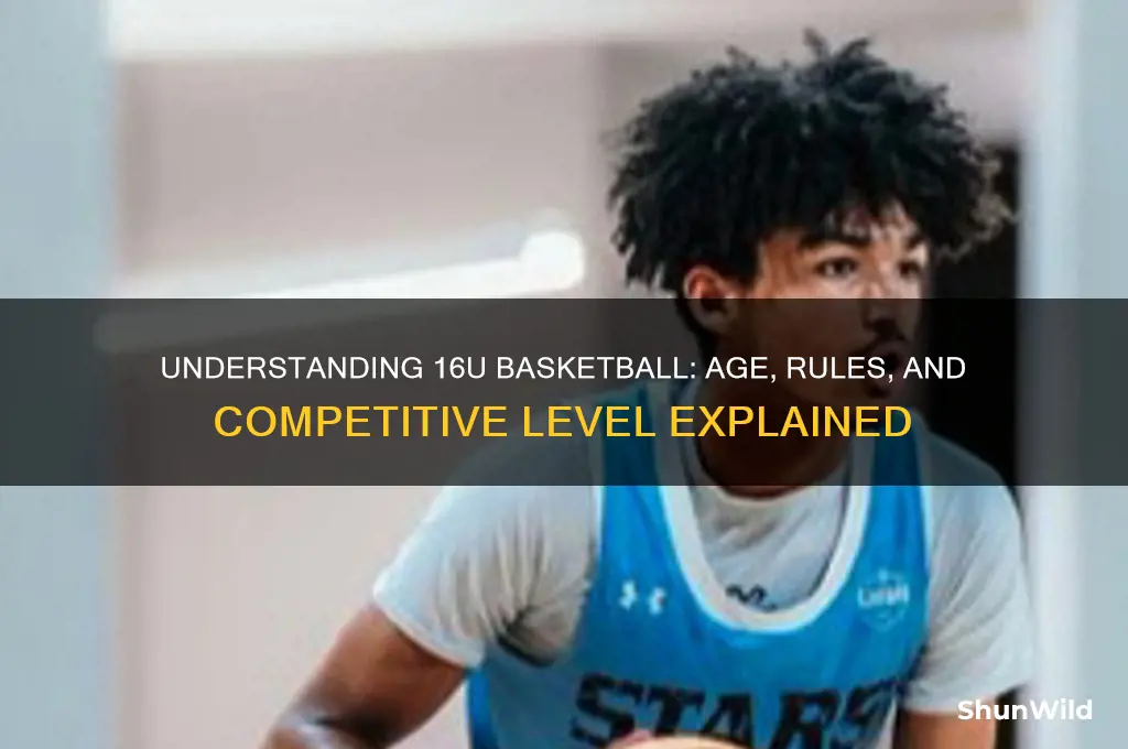what is 16u basketball