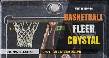 Unveiling the 1997-98 Fleer Crystal Basketball Card Collection